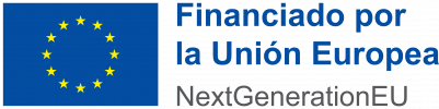 Emblema de la Unión Europea con declaración de financiación adecuada que indica "Financiado por La Unión Europea - NextGenerationEU